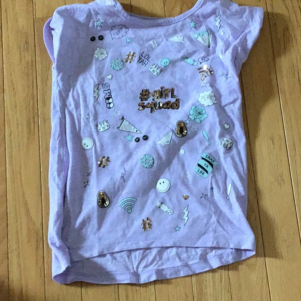 Purple Graphic T-Shirt